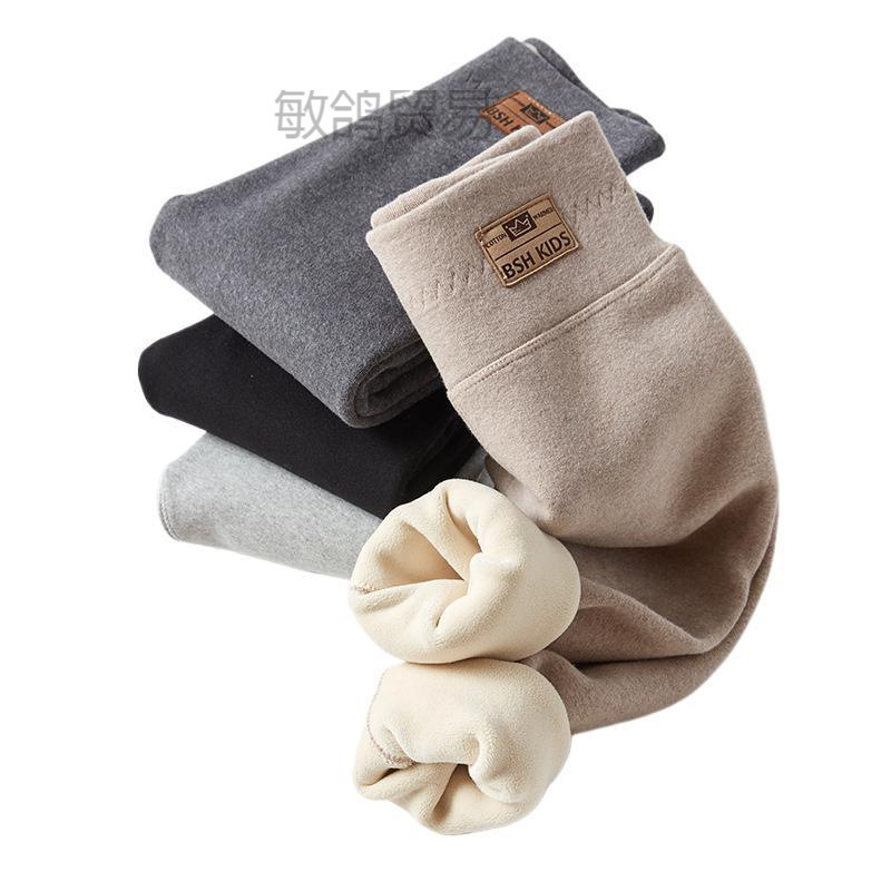 Warm cotton children's winter leggings