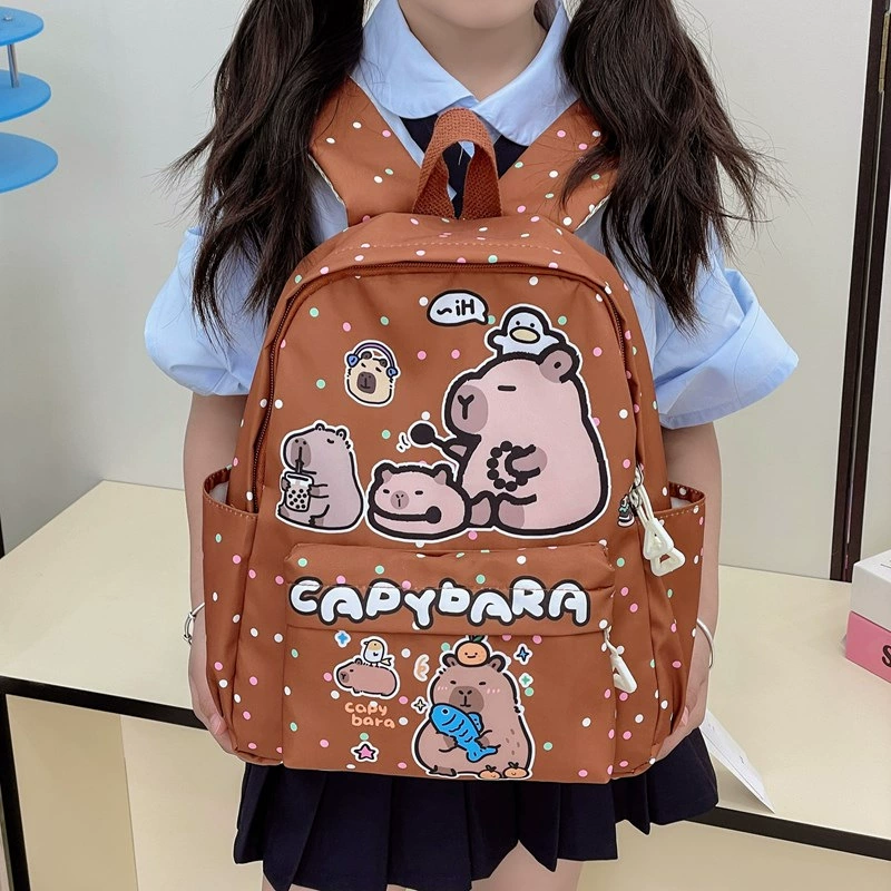 Симпатичная высококачественная школьная сумка, фирменный маленький рюкзак.