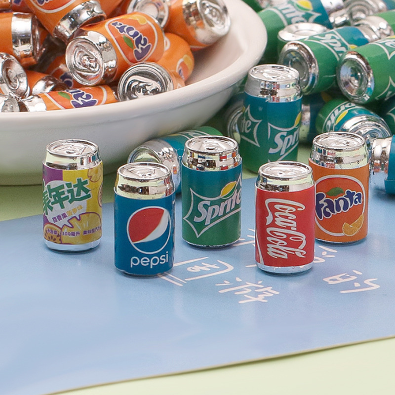 Simulated Carbonated Drink Cans Supermarket Convenience Store Resin DIY Claw Machine Kidsren's Toys Miniature Ornaments Simulated Carbonated Drink Cans Supermarket Convenience Store Resin DIY Claw Machine Kidsren's Toys Miniature Ornaments