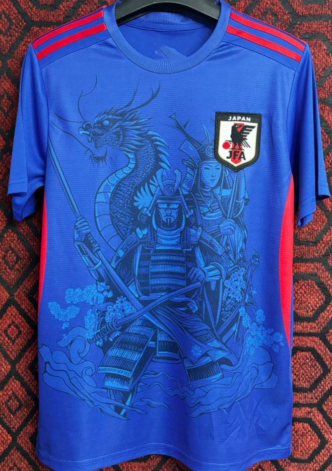 Guerrero Dragón Japonés Azul