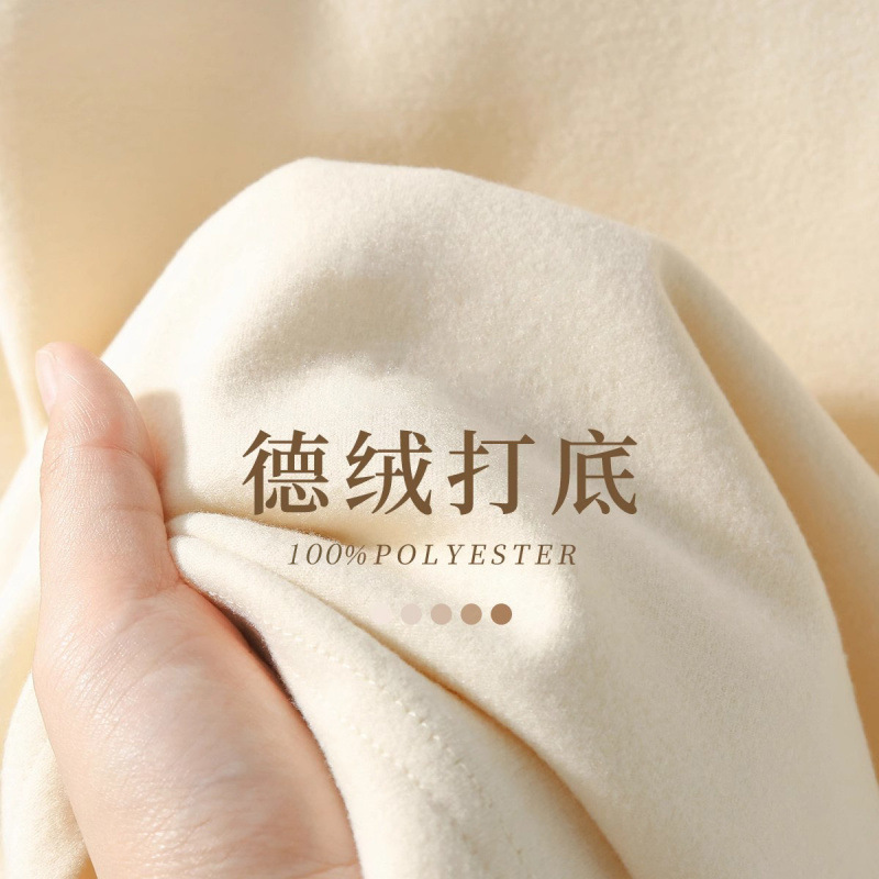 가을과 겨울 남성 세미 하이 칼라 벨벳 바닥 셔츠 남성용 느슨한 내부 따뜻한 기모 두꺼운 긴 소매 티셔츠 남성복