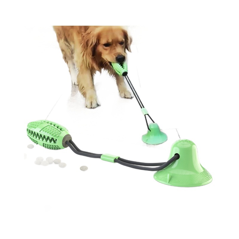 Transfronteriza bola lechón perro de juguete perro molar Dispositivo de fuga de alimentos ventilación resistente a la mordedura bola lechón perro de juguete suministros para mascotas