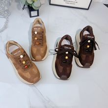 厚底阿甘鞋休闲鞋女2025秋季新款爆款休闲德迅软底运动鞋女8889