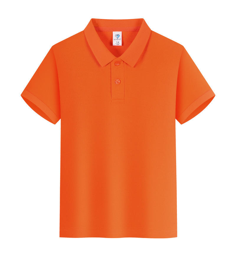 Trajes de trabajo de maestros de estudiantes personalizados con solapa para niños polo camiseta teñida cuello de manga corta ropa de clase impresa personalizada