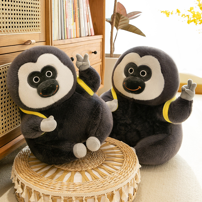 外贸款香蕉白面猴公仔厂家批发创意毛绒玩具猴子玩偶生日礼物批发