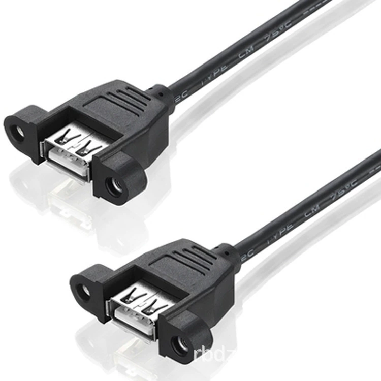 USB 2.0 пары материнских ушей с расширительной линией может закрепить USB материнскую-до-материнской передаче данных