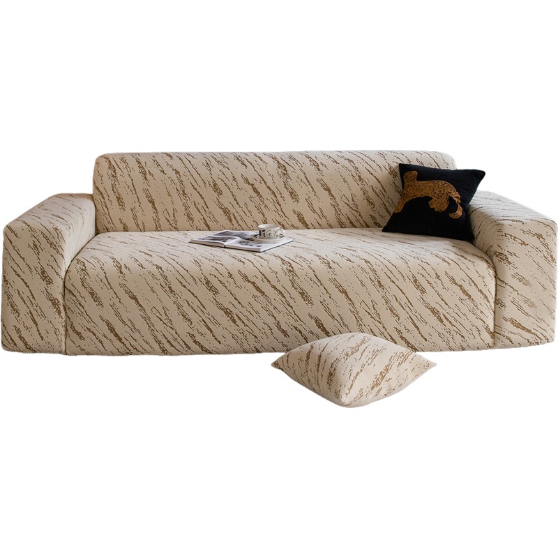 Europäischer Minimalistischer Romantischer Stretch Sofabezug_voghion.com