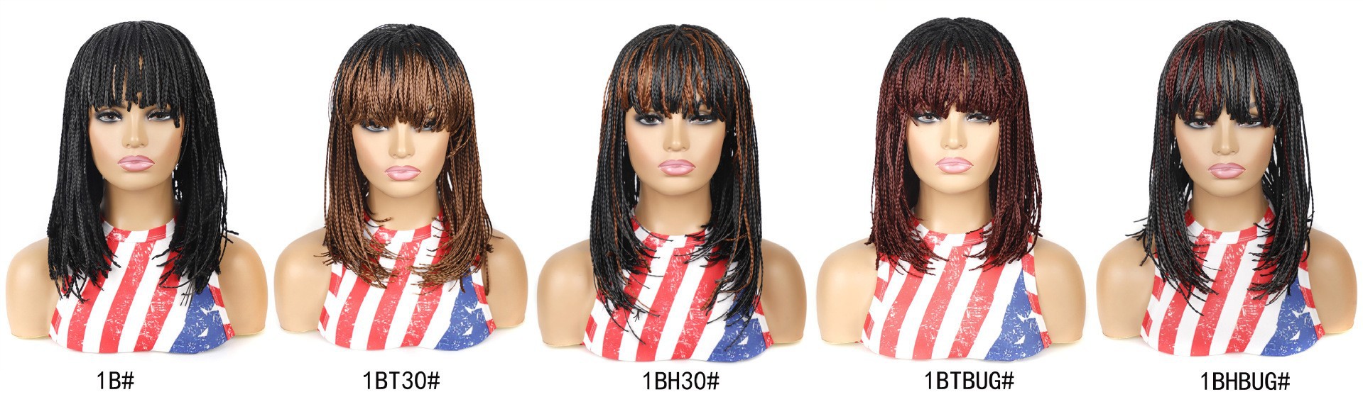 Matu pieaudzēšana un parūkas Pīta parūka, sieviešu īsi mati, bob parūka, ķīmiskās šķiedras pīta īsa matu parūka vairumtirdzniecībā noliktavā_voghion.com