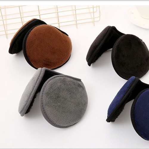 Winter and Autumn Fleece-lined Thick Plush Ear Muffs for Men and Women, Large Crystal Fleece Ear Protectors, Warm Ears Winter Warm-up Riding