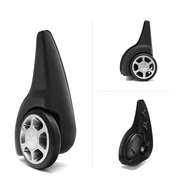 Origin supply luggage caster luggage wheel cloth box directional wheel luggage plastic angle wheel luggage accessories