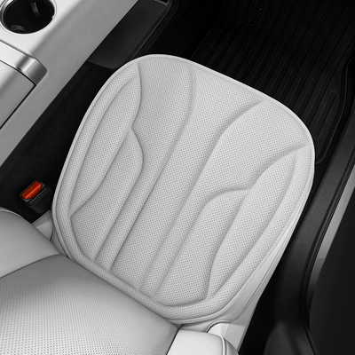 Car Seat Cushions, Four-Season Latex Cushions, Four Seasons Pad - off-white-1-front-seat-cushion-luxurious-anti-fouling-leather-latex-cotton-core-not-tired-after-sitting-for-a-long-time