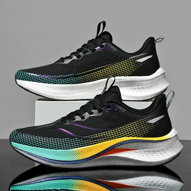 Red Rabbit 8pro zapatos de carrera de malla transpirable para hombres deportes de niños grandes profesionales de amortiguación de prueba de velocidad deportiva zapatos de carrera eléctricos voladores 6C