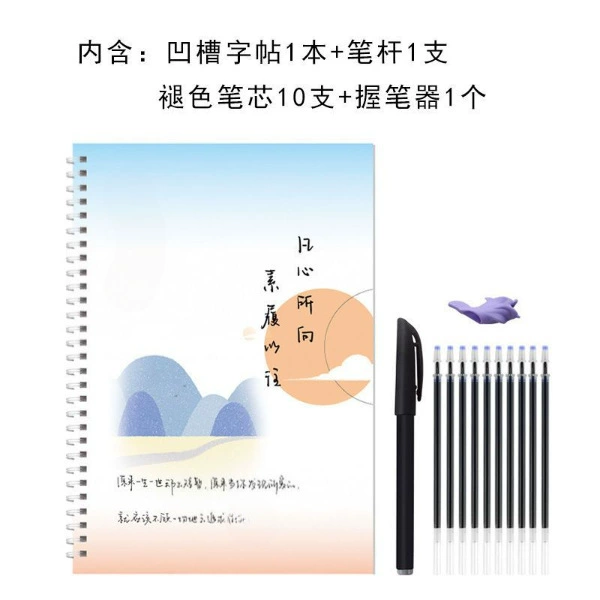 Chen Shuning grooved post (10 pens)