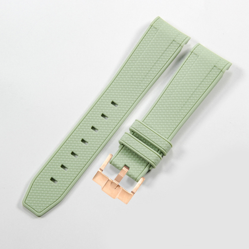 라이트 그린 로즈 골드 버클