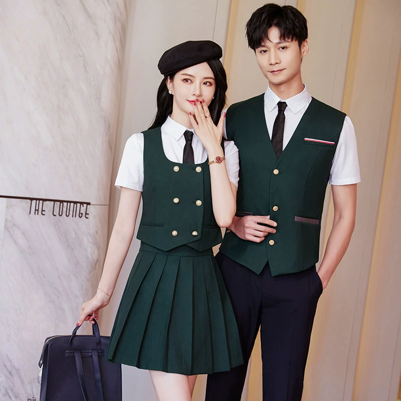 Фабричный магазин: школьная форма в стиле колледжа GY235, модный двубортный жилет в британском стиле, трендовая форма для средней и старшей школы, оптовая закупка