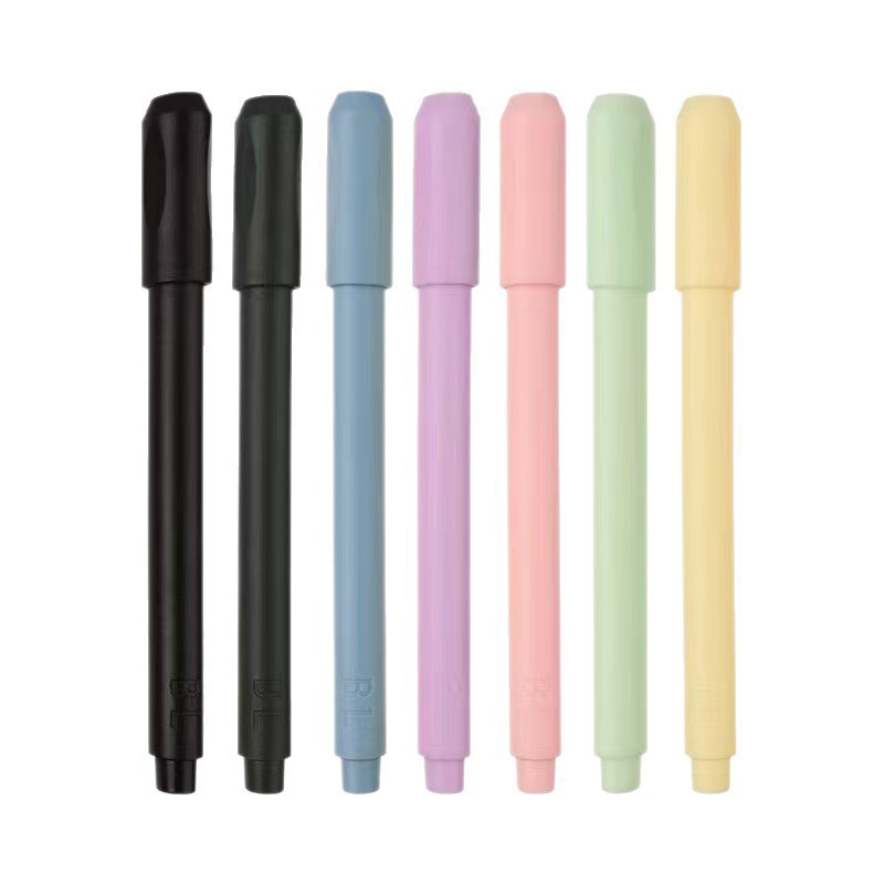 Extensidor de doble cabezal de metal Extensidor de lápiz Cubierta de bolígrafo de acero inoxidable Extensidor de pincel de un solo cabezal Fábrica de postes de madera al por mayor