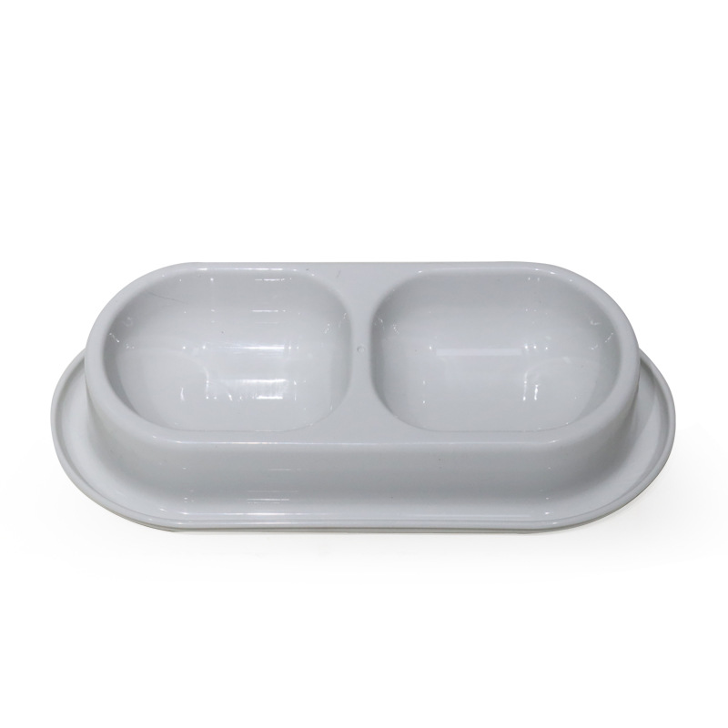 Tazón para gatos Leyoupai de doble boca, anti-volteo y a prueba de fugas, agua potable para gatos, tazón doble, boca oblicua de gran capacidad para proteger la columna cervical, tazón para mascotas