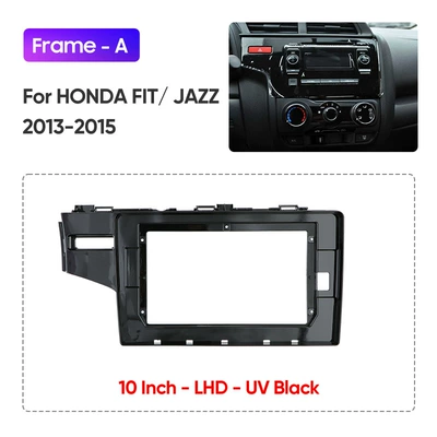 Suitable for Honda Honda Fit Car Dvd Android Navigation Face Frame Versatile Frame Frame Audio Modification (DVD Navigation) - frame-10inch