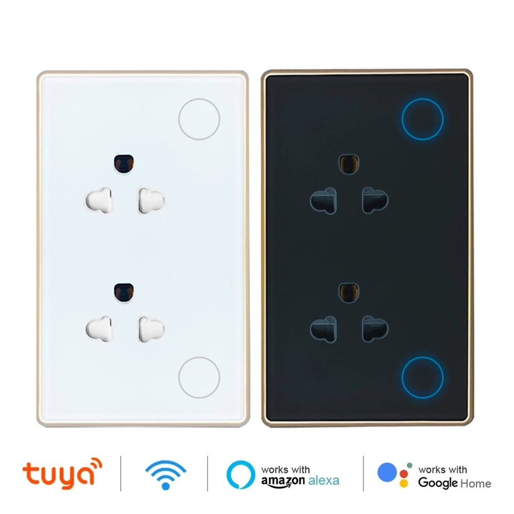 Металлический каркас Тайский стандарт Wi-Fi умная розетка Вьетнам Спецификация Внешняя торговля граффити голосовой свет Hot ZigBee Wall