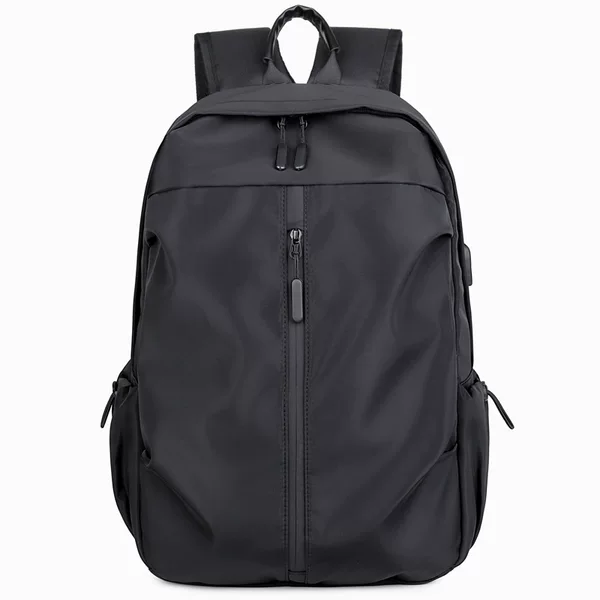 Men's Waterproof Large-Capacity Backpack Outdoor Double-Shoulder Logo-Printed Computer Bag Student Cross-Border School Bag for Men