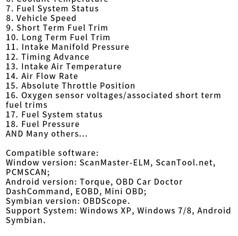 elm327 WIFI PIC18F25K80 V1.5 汽车故障诊 断仪 obd2-阿里巴巴