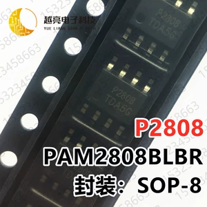 Совершенно новый оригинальный SOP8 PIN PAM2808BLBR Silk Encring Printing: P2808.
