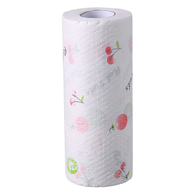 Lavar platos en húmedo y suministros de limpieza en seco para el hogar papel de cocina tela no tejida desechable absorbente sin pelusa trapo Perezoso