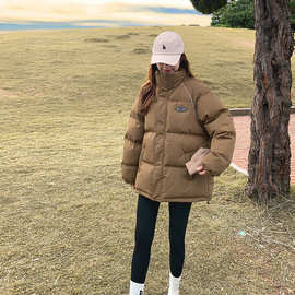 实拍现货短款加厚贴标logo棉服MMJ-P-K