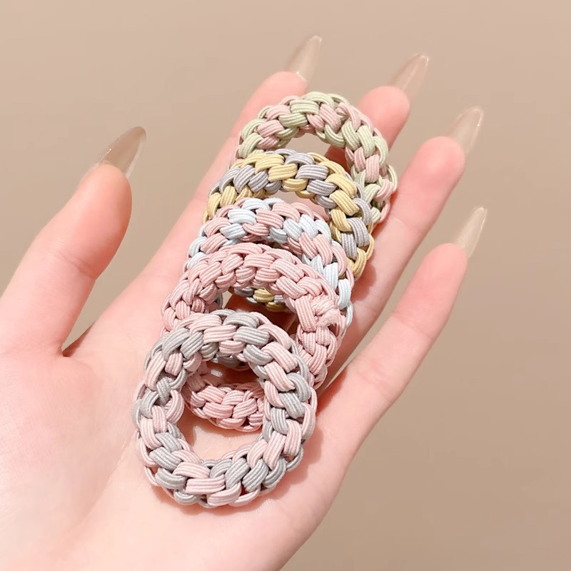 Pelo simple, lazo para el cabello, alta elasticidad y durabilidad, banda de goma, bola femenina, cuerda para el cabello, sensación de alta calidad, cuerda para el cabello, accesorios para el cabello