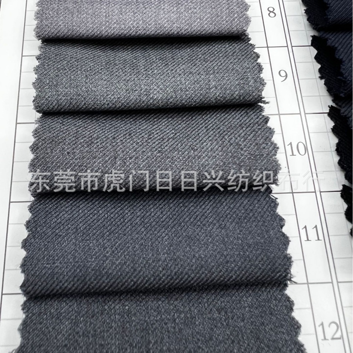 现货供应 420克T/R哔叽春秋高档男女西服裤装百褶裙制服面料