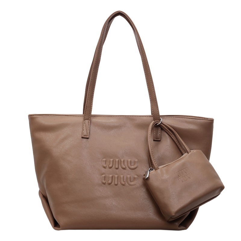 Bolso coreano nicho Zhong tote simple nuevo ocio de gran capacidad alta sensación práctica hombro axilar bolsa de viaje