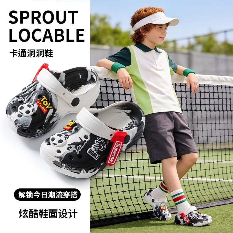 Summer Children's Slippers Wholesale, Boys' and Girls' Bathroom Non-Slip Baby Clogs, Cute Cartoon Kids' Shoes Summer Children's Slippers Wholesale, Boys' and Girls' Bathroom Non-Slip Baby Clogs, Cute Cartoon Kids' Shoes