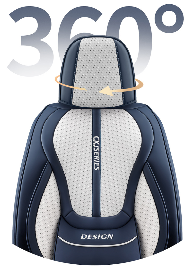 Cross-Border Amazon Car Seat Cushion Nappa Leather All-Season Wear-Resistant Car Seat Cover Comfortable and Breathable Car Seat Cushion