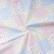Cotton 40 digital printed fabric cotton floral fabric children's clothing home clothing handmade DIY floral fabric