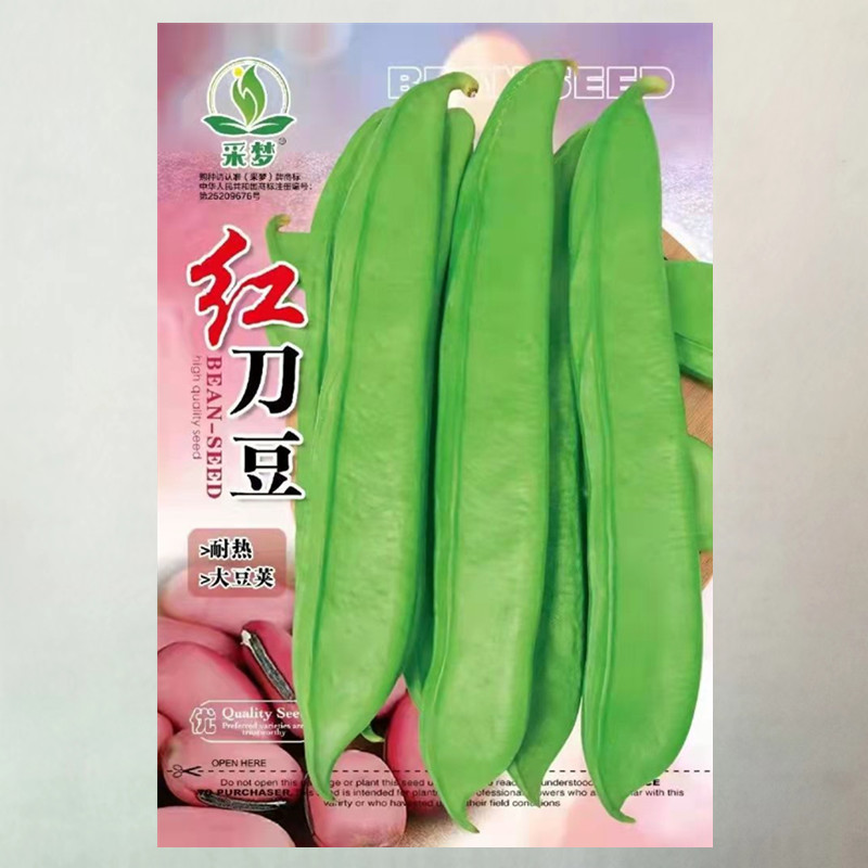大红刀豆种子高产大扁豆种籽刀板豆刀豆种子巴西豆爬藤豆角种子