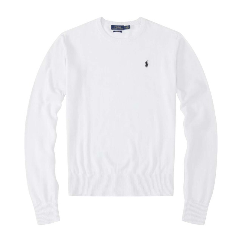 Autumn Unisex Crew Neck Long Sleeve Sports Pure Cotton Solid Color Embroidered Pullover Sweatshirt Knitwear