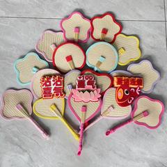 アトラクション扇子カメラ手作り扇子 DIY 蒲扇軽量古代スタイル製造新しい中国風のポータブルお土産
