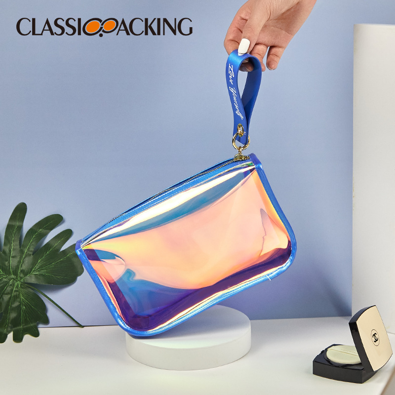 Internet celebridad magia color láser bolsa de lavado bolsa de almacenamiento de cosméticos portátil simple impermeable de gran capacidad bolsa de cosméticos