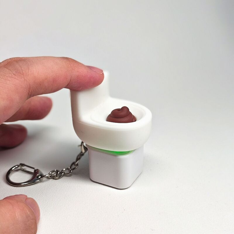 国潮麻雀財運ボイスキー レッド中（音声付き）キーホルダー ペンダント クリエイティブトイ ストレス解消グッズ|undefined