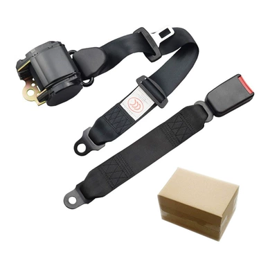Car seat belt – full-automatic three-point seat belt - k3-galvanized-35cm-webbing-base-one-set-in-one-box