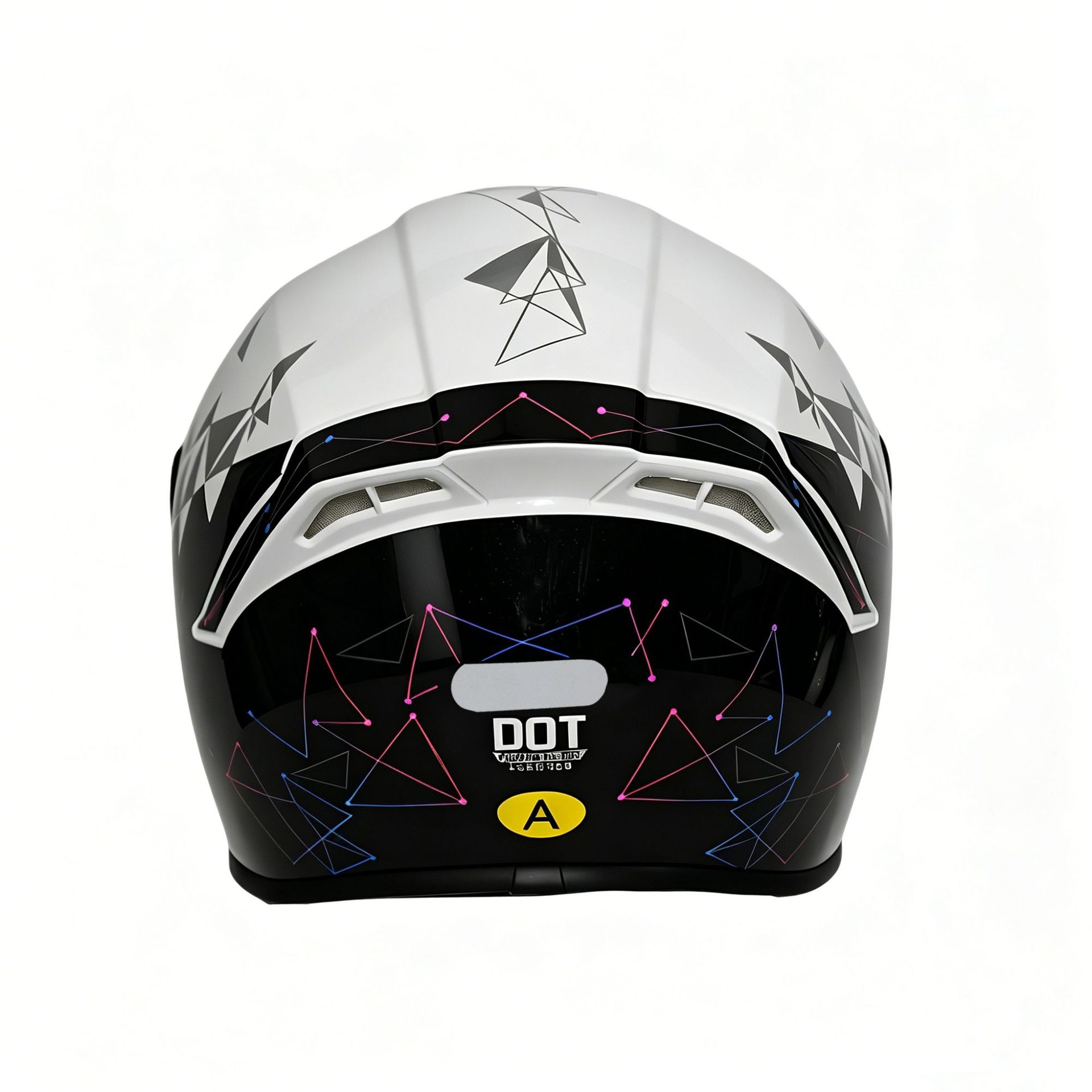 DOT certified new national standard motorcycle helmet for men and women, full-face helmet for electric vehicles, suitable for all seasons, safety helmet for riding