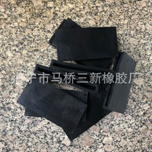 耐高温阻燃抗静电防尘硅胶帽 钢管套 机械护套 黑色硅胶保护套