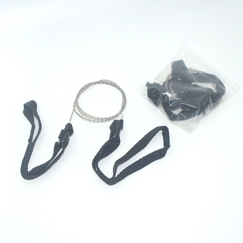 Outdoor survival camping wire saw 360 degree rotating survival wire saw Multifunctional chain saw SOS set wire saw