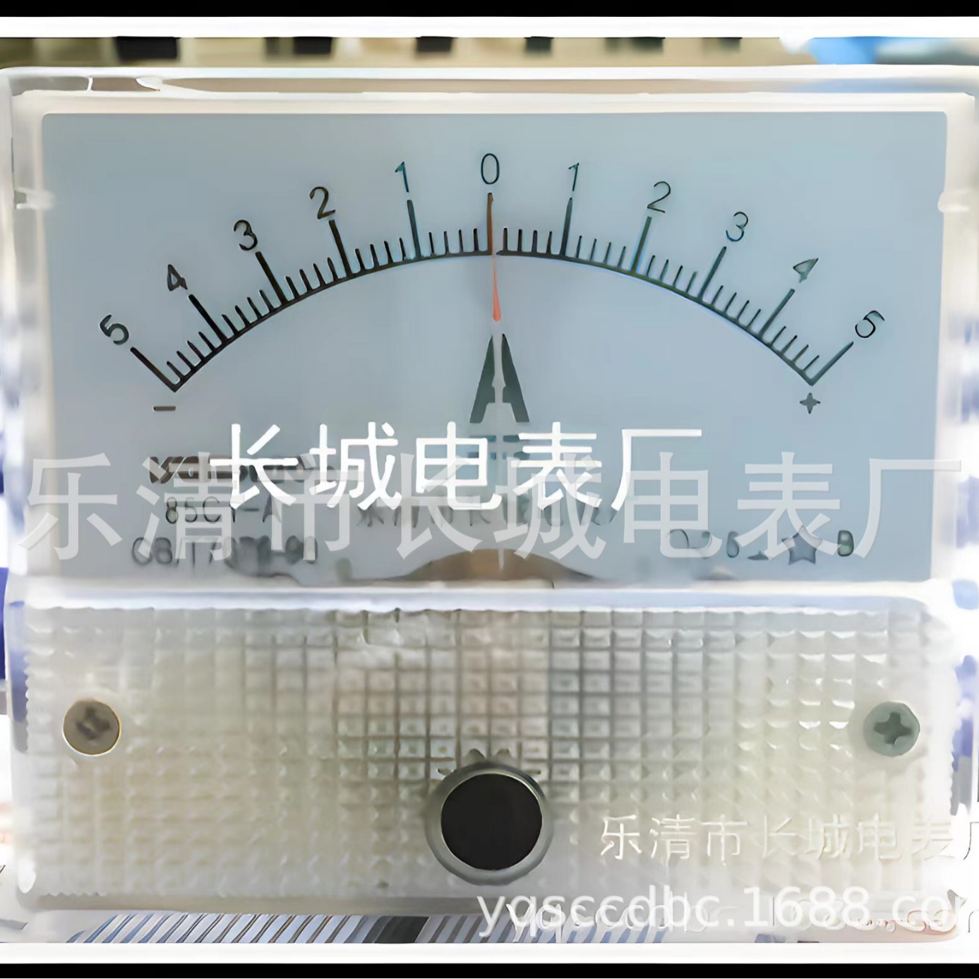 乐清市长城电表厂 85C1 +-5A 直流指针电流表  65*55