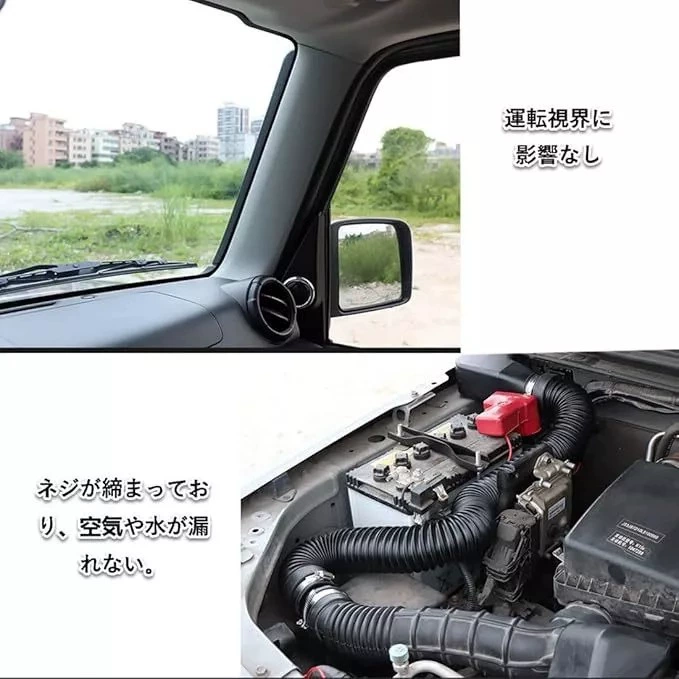 Подходит для 2019-2021 Suzuki Jimny Jimni JB64JB74 модификация воздухозаборника высокого уровня