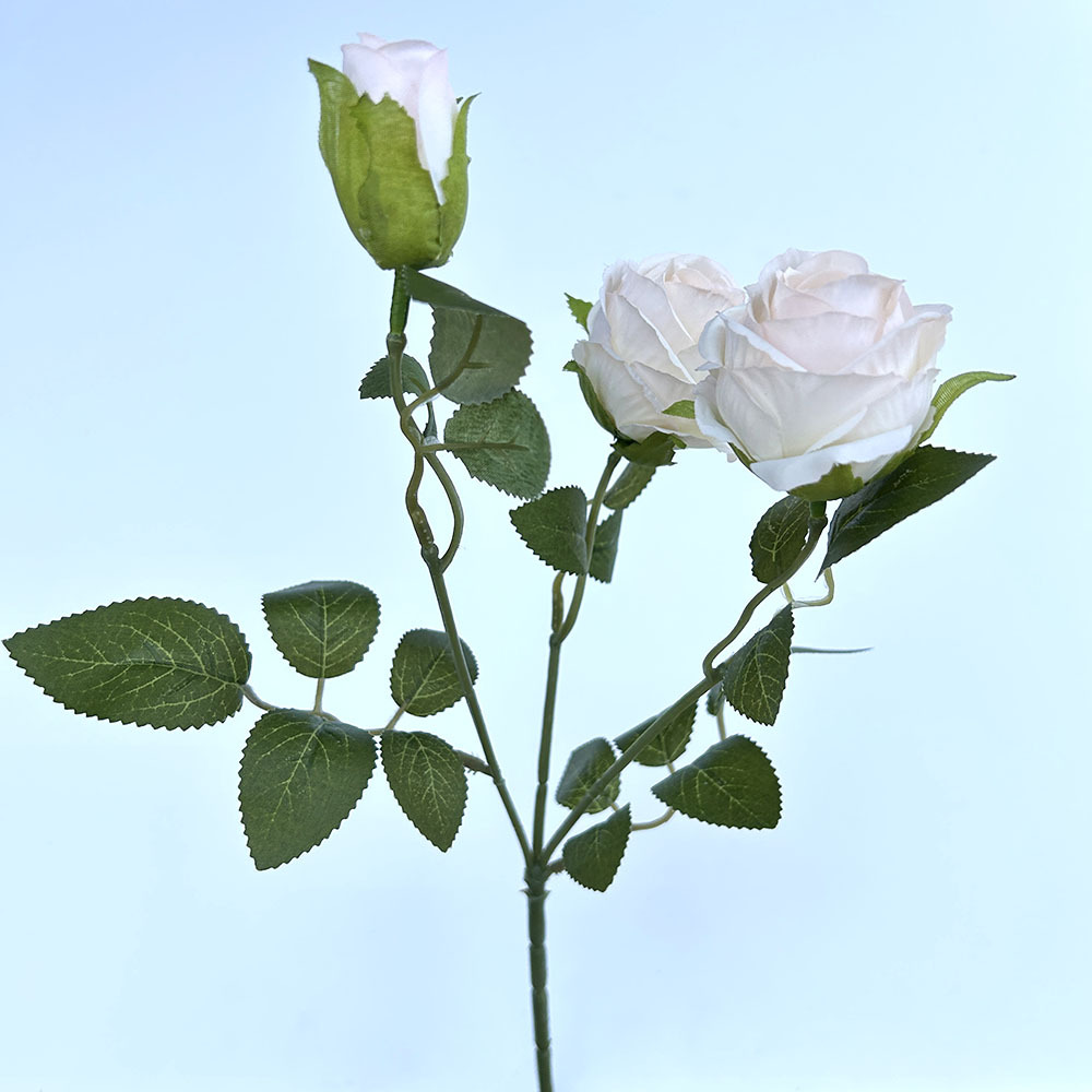 Artificial Rose Bouquet For Home Decor Elegant Table Flowers_voghion.com