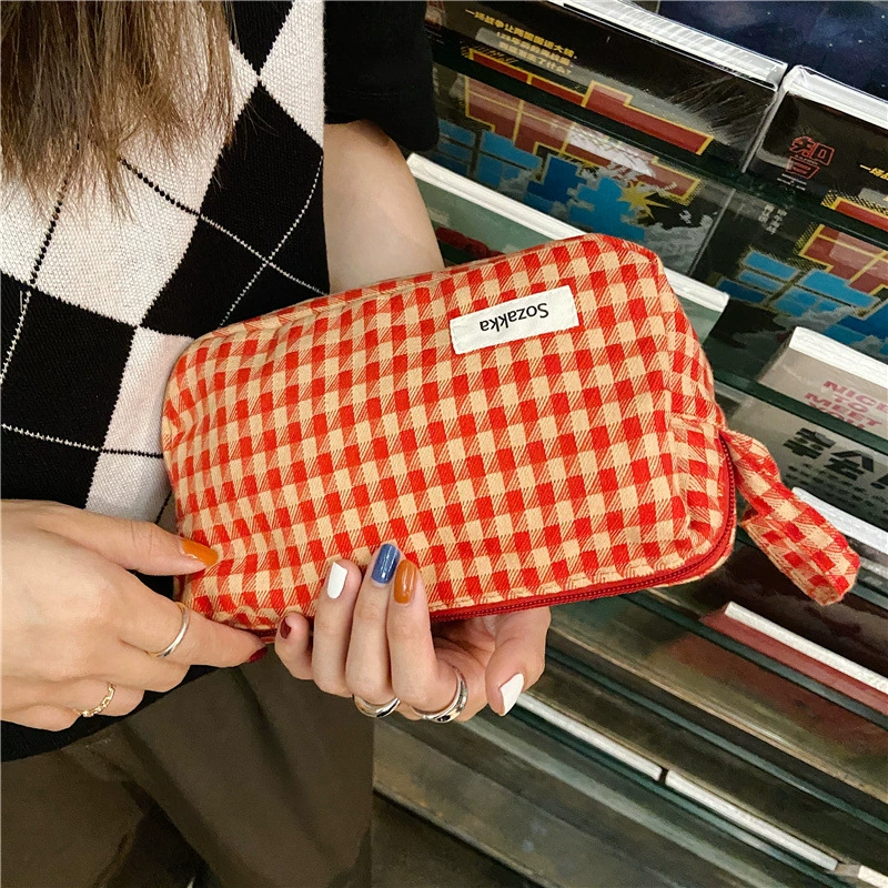 Объемная косметичка, сумка через плечо, маленькая clutch-мешок, пакет для покупок, сумка для хранения, оптовая продажа