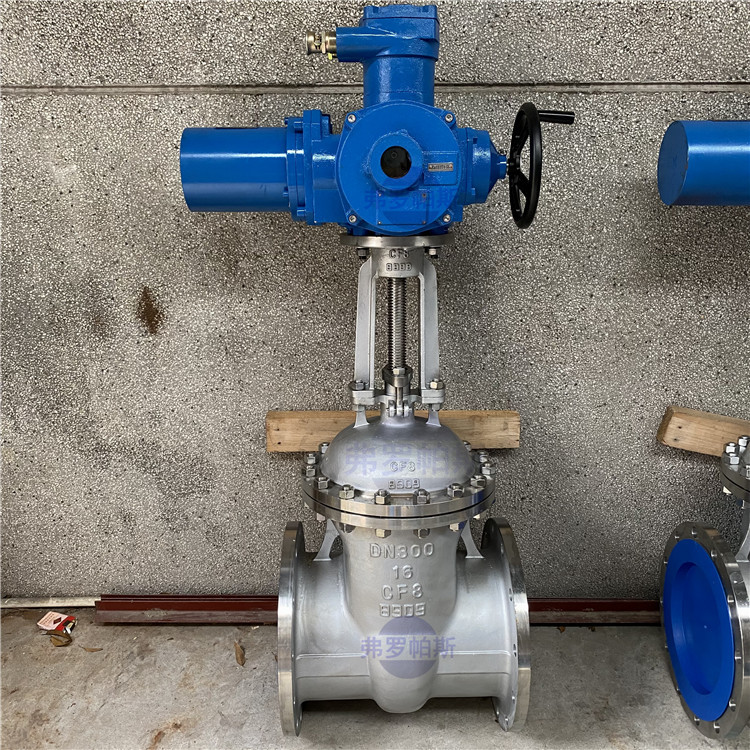 Z941W-25P-DN80不锈钢电动闸板阀楔电动闸阀 智能一体式法兰闸阀