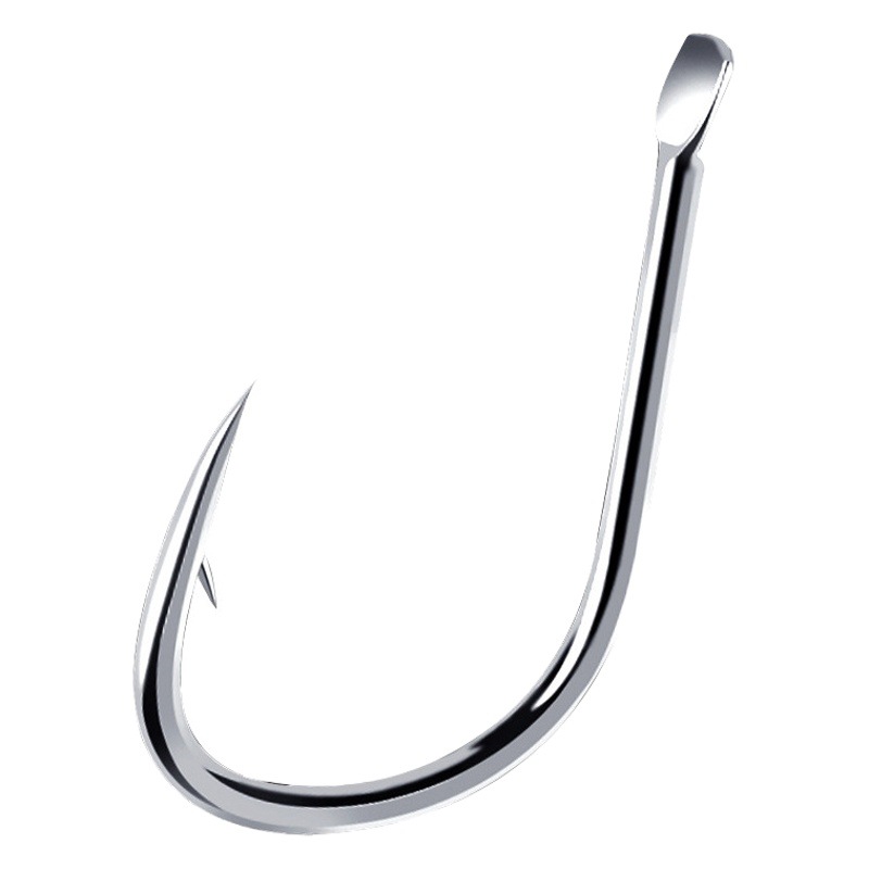 Cuchillo de carpa de plata mejorado nuevo gancho de pescado Guandong boca torcida carpa de plata cabeza grande carpa de plata blanca de alta resistencia de púas sin púas