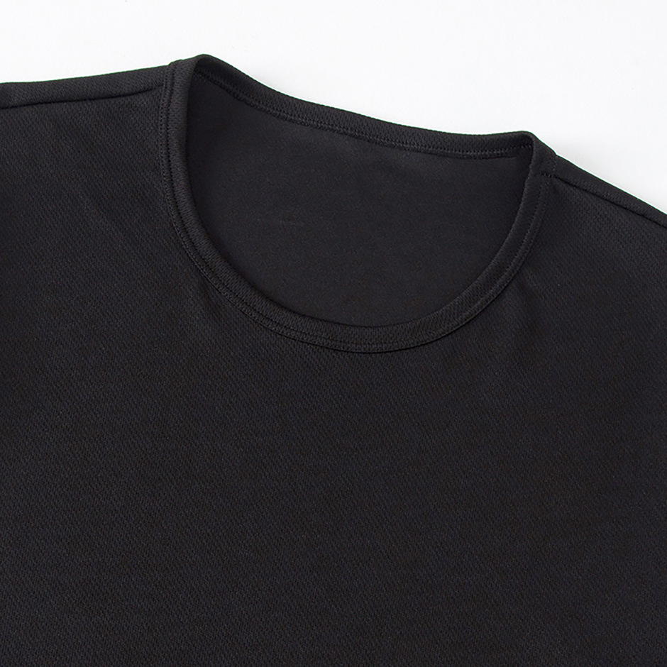Zomer heren effen kleur snel drogend sport korte mouwen losse hardloop bergbeklimmen casual T-shirt mode_voghion.com
